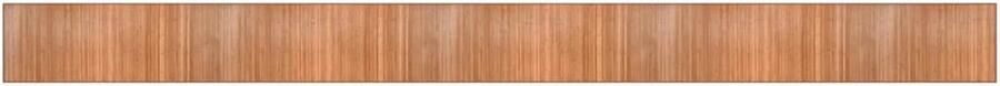 VidaXL Vloerkleed Bamboe 100x1000 cm Naturel Bamboetapijt Natuurlijk Tapijt Woontapijt Vloerkleed Livingroomdecoratie