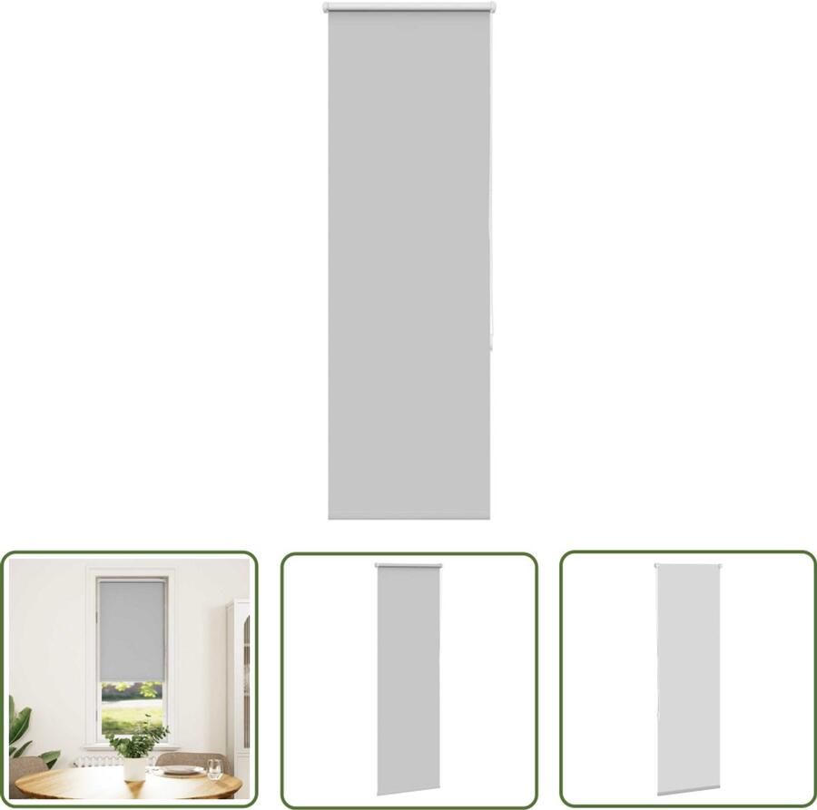 The Living Store Rolgordijn verduisterend 50x150cm stofbreedte 45 7 cm polyester Rolgordijnen Privacy Lichtwering Verduisterend Kamerscherm