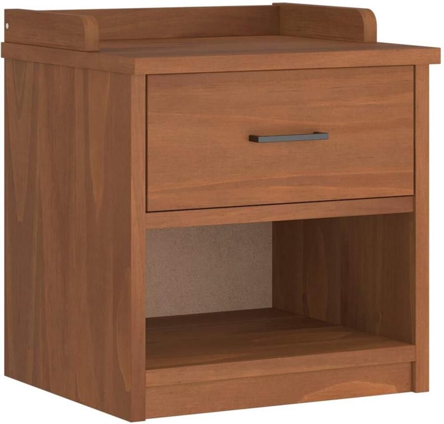 VidaXL Gangbankje SANDNES 45x40x50 cm massief grenenhout Gangbankje Salontafel Kastje Opbergmogelijkheden Vintage