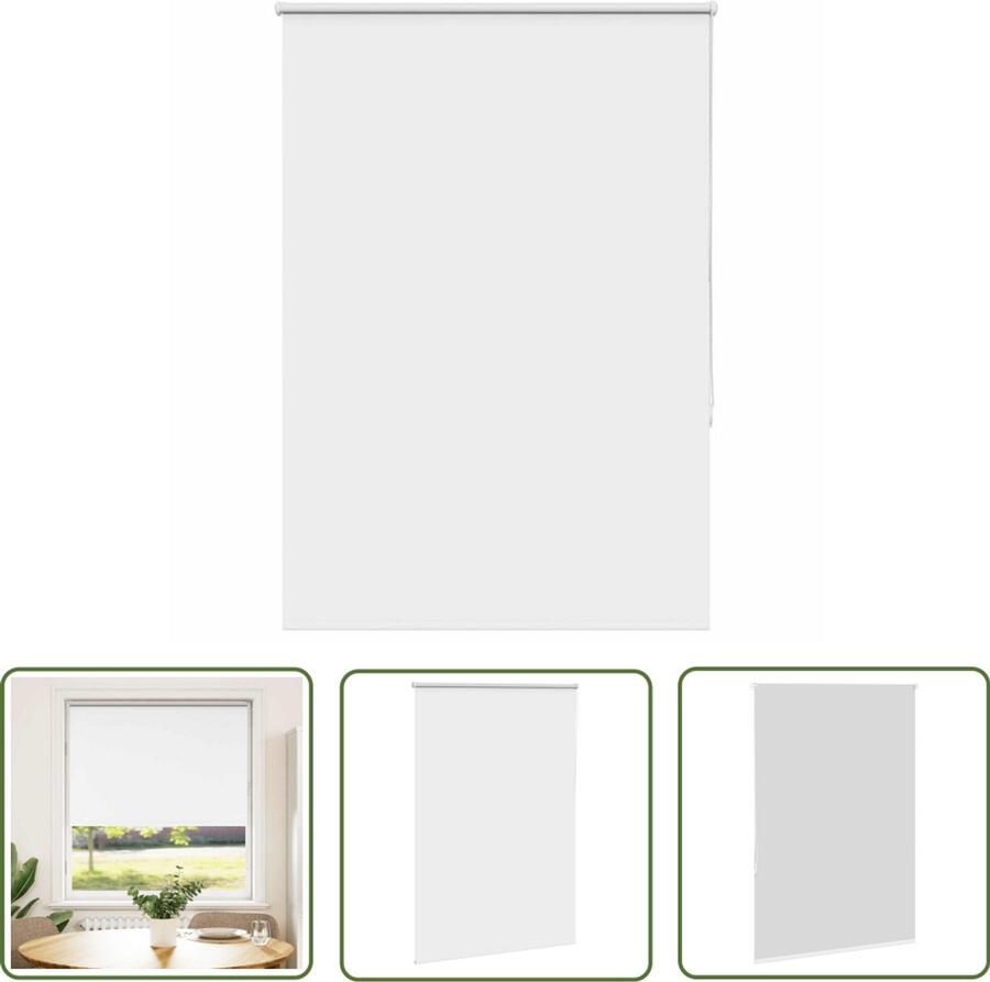 The Living Store Rolgordijn verduisterend 100x150cm stofbreedte 95 7cm polyester Rolgordijn Verduisterend Gordijn Kamerscherm Woonaccessoires Privacy