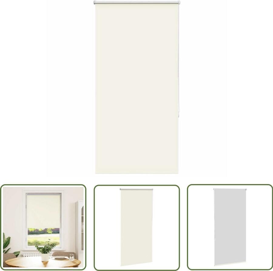 VidaXL Verduisterend Rolgordijn 75x175 cm Polyester Rolgordijnen Verduisterend Gordijn Privacy Gordijn Kamerscherm Woonkamer Decoratie