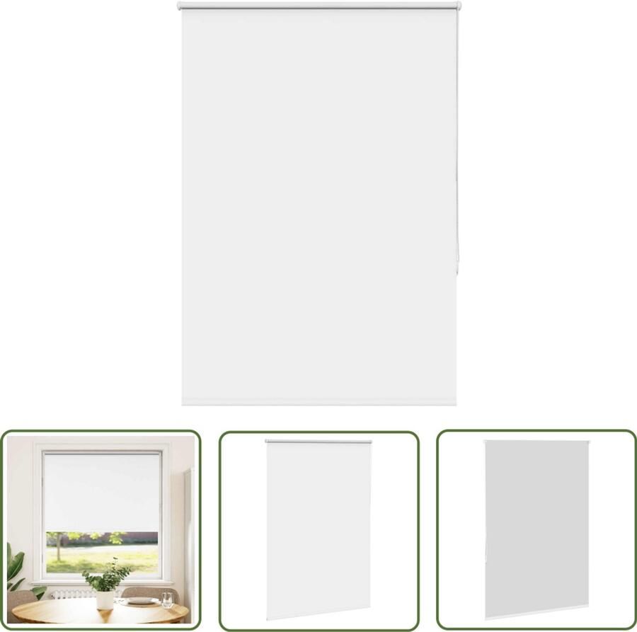 The Living Store Rolgordijn verduisterend 90x130cm stofbreedte 85 7 cm polyester Rolgordijn Verduisterend Gordijn Kamerscherm Slaapkamer Decoratie Woonkamer Decoratie