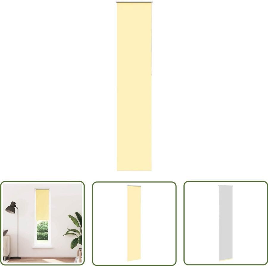 The Living Store Rolgordijn 50x210 cm verduisterend stofbreedte 45 7cm polyester Rolgordijnen Verduisterend Gordijn Kamerscherm Woonkamer Decoratie Slaapkamer Decoratie