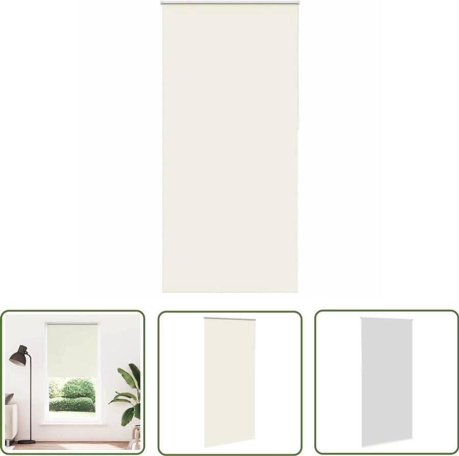 The Living Store Rolgordijn verduisterend 100x210cm stofbreedte 95 7cm polyester Rolgordijnen Verduisterend Gordijn Kamerscherm Privacy Gordijn Licht Regulering