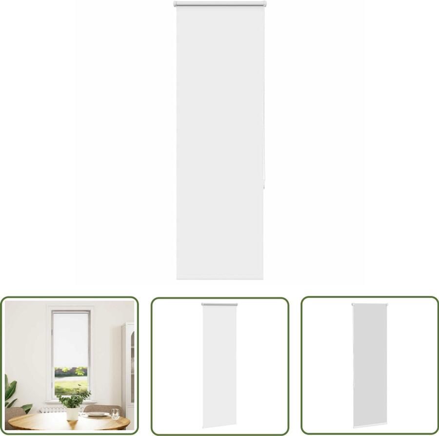 The Living Store Rolgordijn verduisterend 45x150cm stofbreedte 40 7 cm polyester Rolgordijnen Verduisterend Gordijn Privacy Gordijn Lichtregelaar Kamerscherm