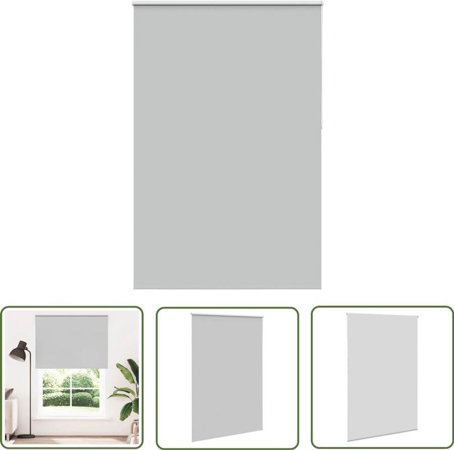 The Living Store Rolgordijn verduisterend 145x210 cm stofbreedte 141 6 cm Rolgordijn Verduisterend Lichtregeling Privacy Kamerscherm