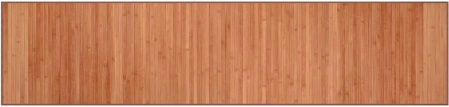 The Living Store Bamboe Tapijt 70 x 300 cm Duurzaam Waterbestendig Bamboe Tapijt Vloerkleden Tapijt Modern Kamerdecoratie Living Accessoires