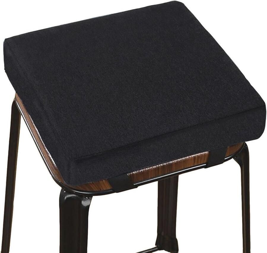 Vierkant Antislip Zitkussen voor Stoelen Machinewasbaar en Ademend