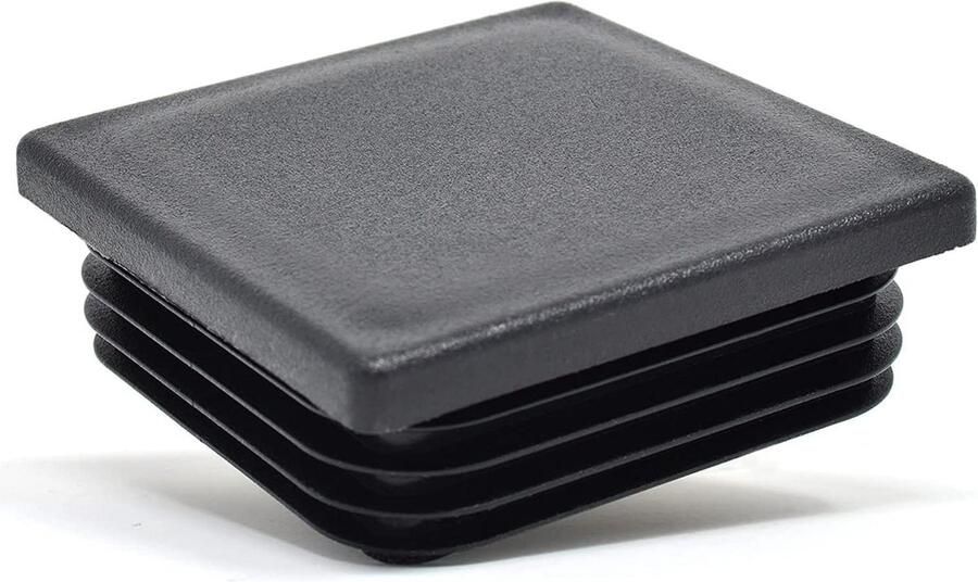 Vierkante buisstoppen lamellenstoppen 75x75 mm Set van 4 Voor binnenmaat 66x71 mm