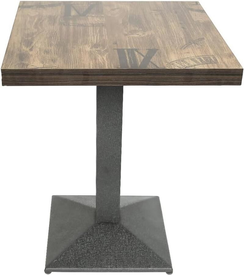 Vierkante Eettafel voor 4 Personen Stijlvol en Praktisch 60 x 60 x 75 cm