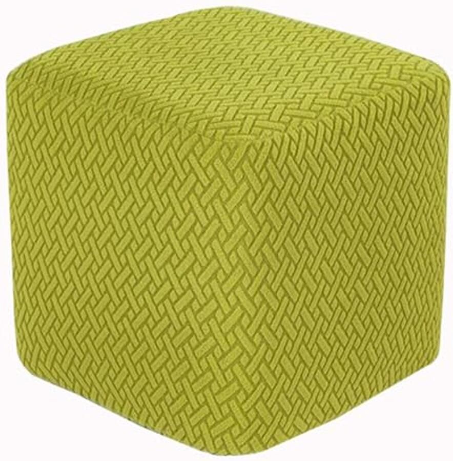 Vierkante fluwelen poef hoes 40x40cm 45x45cm 60x60cm Op maat gemaakte stretch hoes voor grote en middelgrote poefs