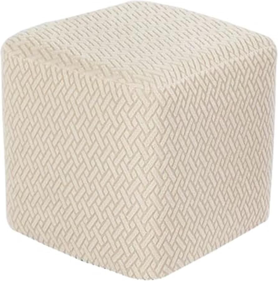 Vierkante Fluwelen Poef Hoes Bescherm en Pas Perfect Aan in Maten