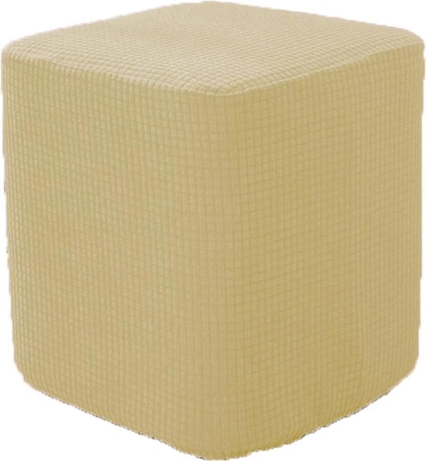 Vierkante kruk slipcover decoratief en beschermend 1 stuk jacquard materiaal