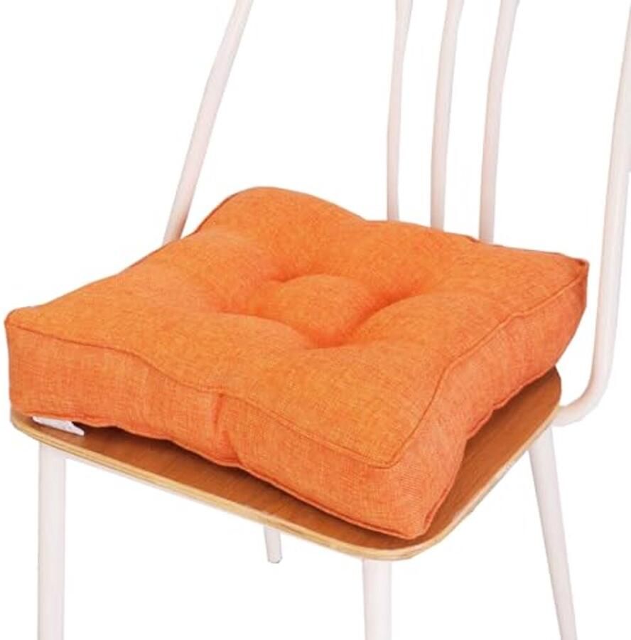 Vierkante stoelkussens voor eetkamerstoelen 45x45 40x40 50x50 cm Ideaal voor binnen en buiten gebruik
