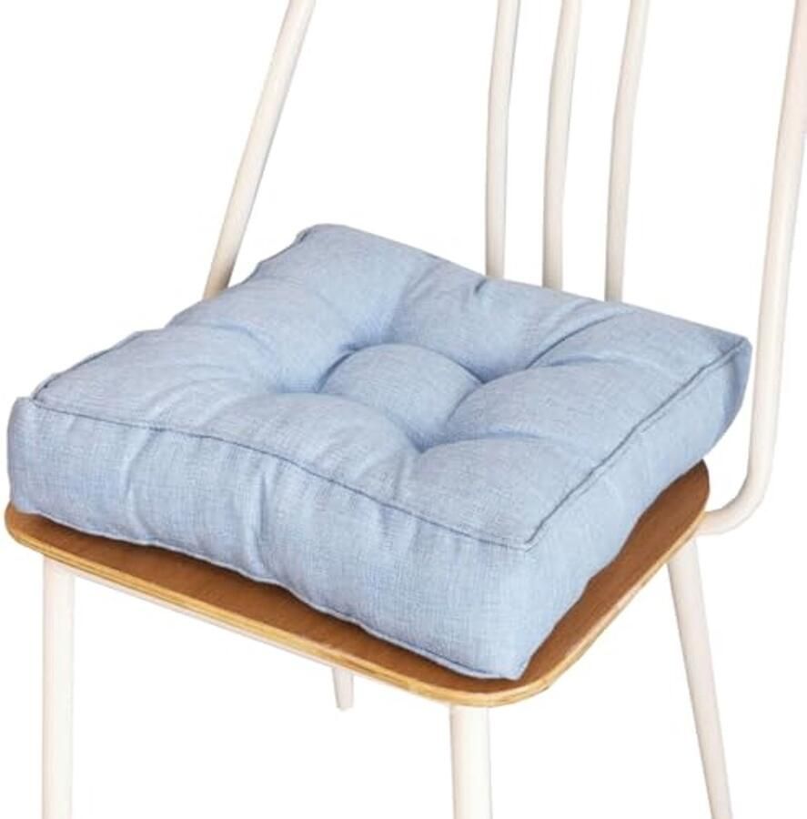 Vierkante Stoelkussens voor Eetkamerstoelen 45x45 40x40 50x50cm Comfortabel en Antislip
