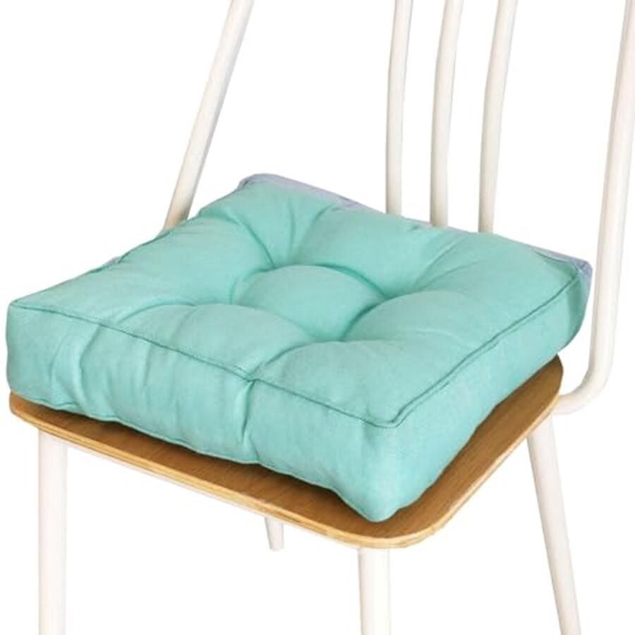 Vierkante zitkussen voor eetkamerstoelen Beschikbaar in 40x40 45x45 50x50 cm Comfortabel en stijlvol voor binnen en buiten