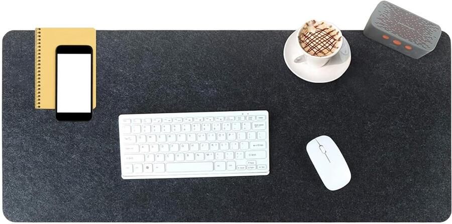 Vilten Bureauonderlegger Antislip 1 stuk Premium Vilt 400 x 900 mm