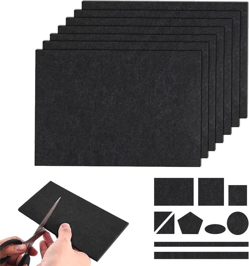 Viltglijders 7 Stuks Zelfklevend voor Meubels Stoelpoten Vloerglijders en Vloerbeschermers