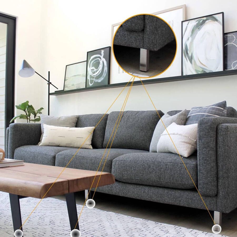 Viltglijders zelfklevend 240 stuks premium viltglijders zwart vilt zelfklevend 5 mm dikke meubelglijders kleefpads effectieve bescherming viltdoppen voor stoelen meubelglijders