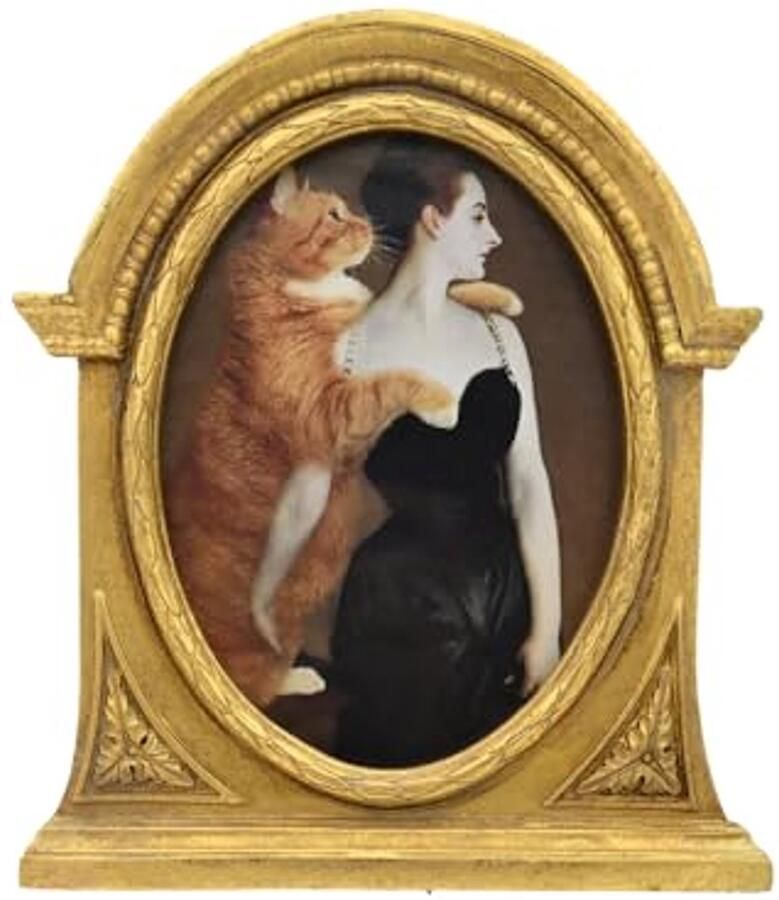 Vintage Gouden Fotolijst 12.5 x 17.3 cm Antieke Tafel Wanddecoratie