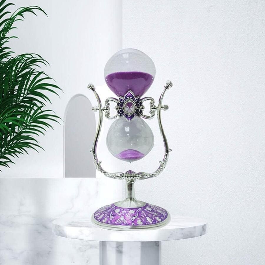 Vintage messing gouden zandloper 30 minuten Moderne decoratie voor thuis en kantoor