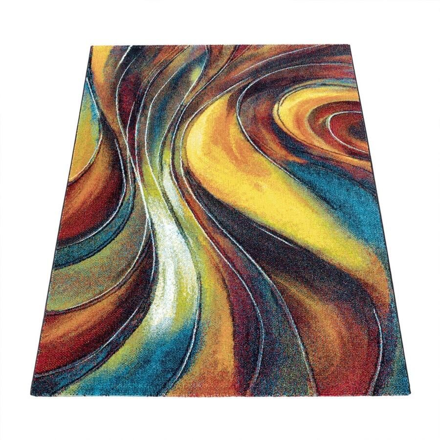 Vintage Retro Pattern Rug – Trendy Used Look – Eco-Friendly – Unique Design