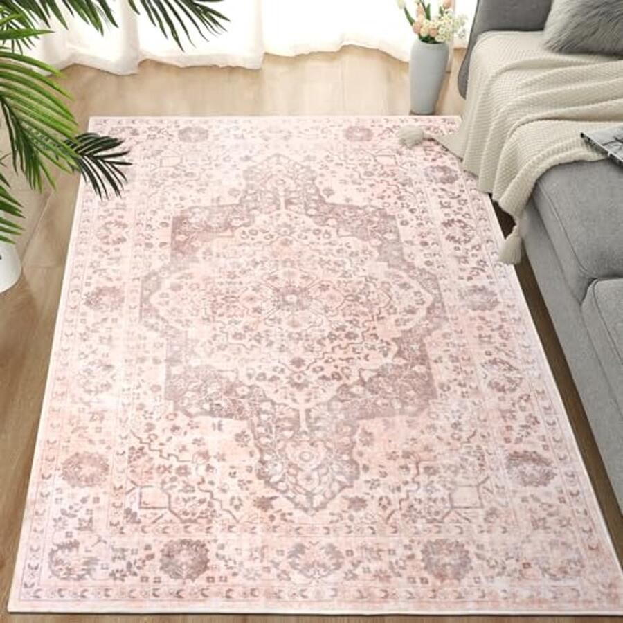Vintage vloerkleed 120x180cm Boho wasbare tapijten voor woonkamer slaapkamer keuken en kinderkamer
