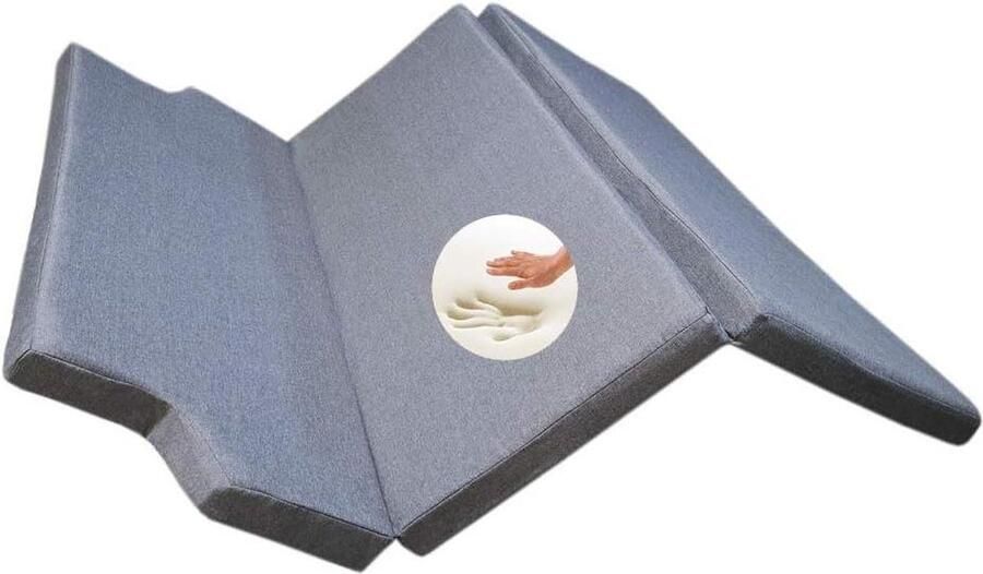 Visco-elastisch opvouwbaar matras 185x148x8cm VW T4 T5 T6.1 Multivan California Beach Caravelle Transporter voor camper van vouwmatras