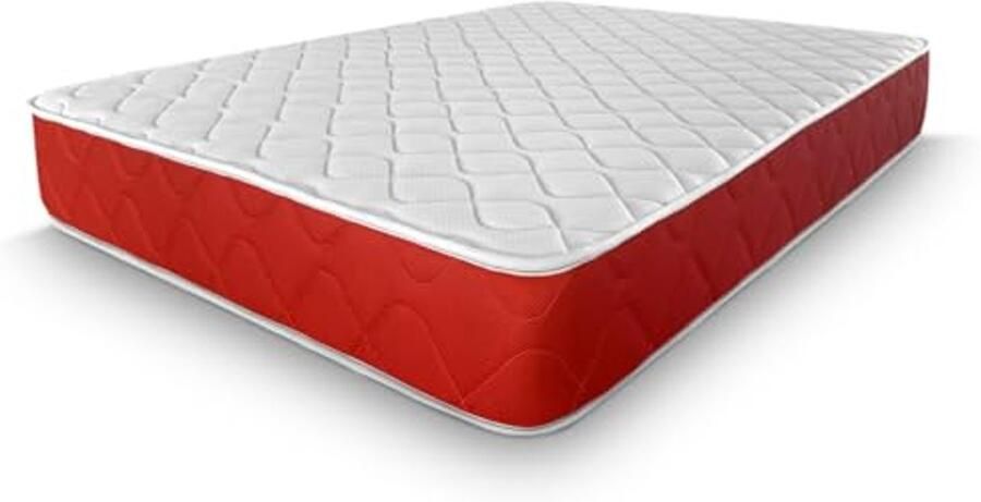 Visco-elastische omkeerbare matras 90 x 200 cm Medium tot hoge hardheid ademend en hypoallergeen