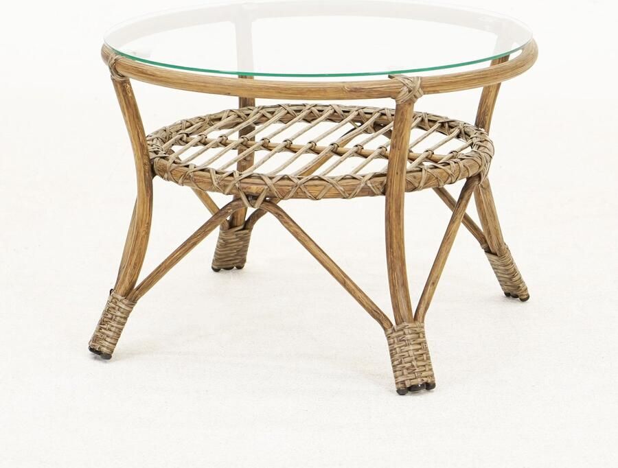 Vita Lester bijzettafel nature laag