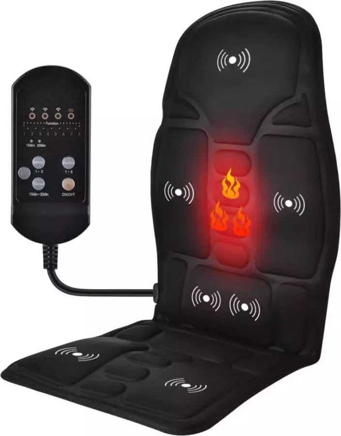 Vitafa Massagestoel Massage stoel shiatsu Massage Massagestoel medisana Massagekussen rug Massagekussen met rug verwarming