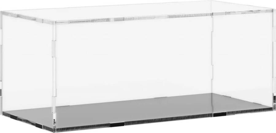 VidaXL -Vitrine-transparant-34x16x14-cm-acryl