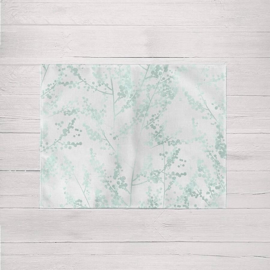 Vlekbestendig Tafelkleed 2 Stuks 100% Katoen 45 x 35 cm Hojas