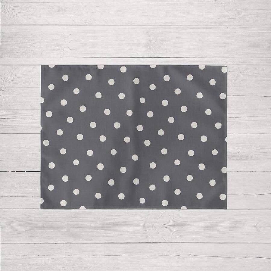 Vlekbestendig Tafelkleed 2 Stuks 100% Katoen 45 x 35 cm Hojas