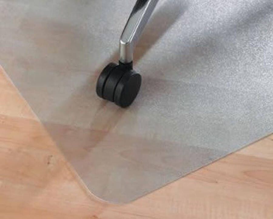 Vloerbeschermer Bureaustoelmat PVC Voor harde vloeren 90x120cm