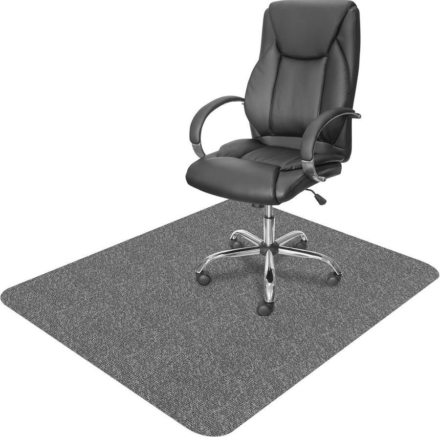 Vloerbeschermingsmat voor bureaustoel Krasbestendig en Antislip 105 x 120 cm Multifunctioneel en Geluidsreducerend