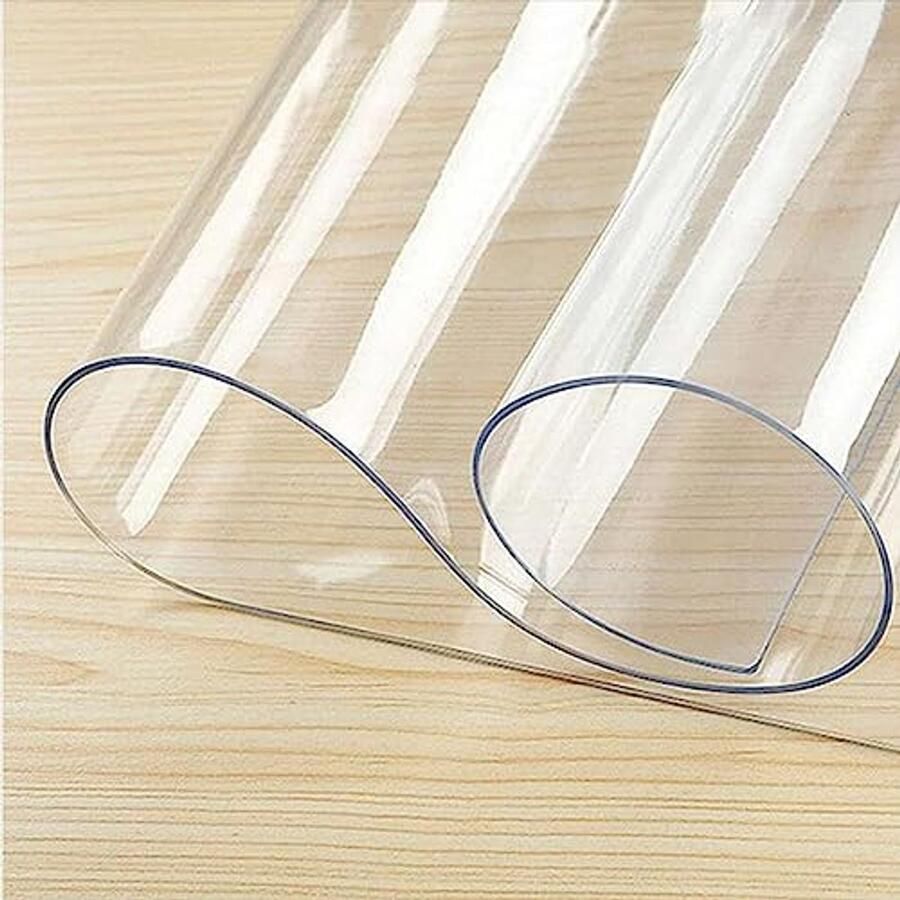 Transparante Vloermat voor Bureaustoelen 230 cm x 120 cm Bescherming voor Vloeren en Stoelen