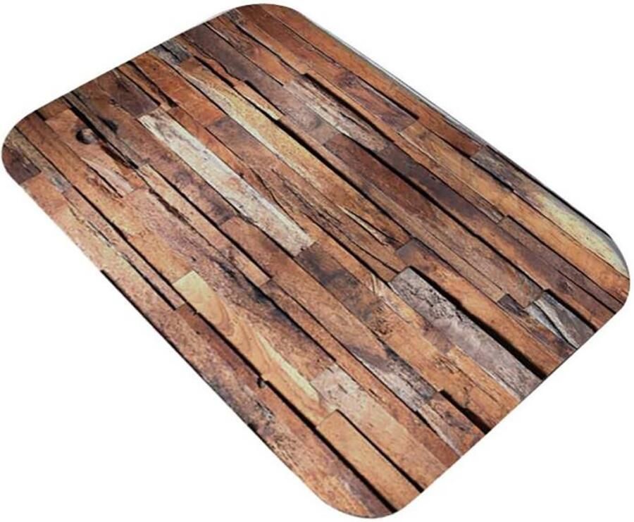 Vloerkleden Antislip Badkamermat Flanellen Deurmat voor Slaapkamer Badkamer Keuken Woonkamer 40*60cm