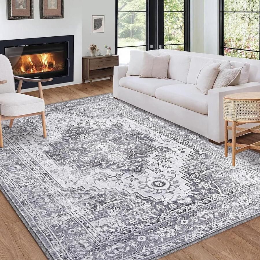 Vloerkleden Vlekbestendig en machinewasbaar 1 stuk 200 x 290 cm