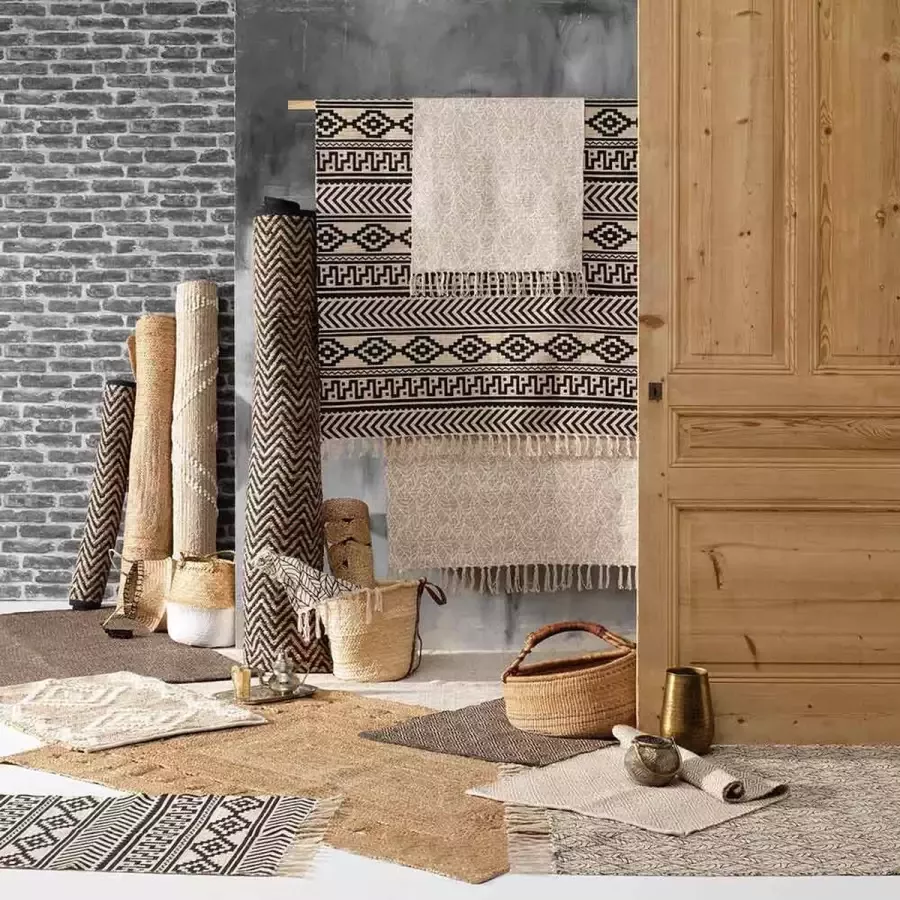 Vloerkleed 120 cm x 170 cm Ethnic