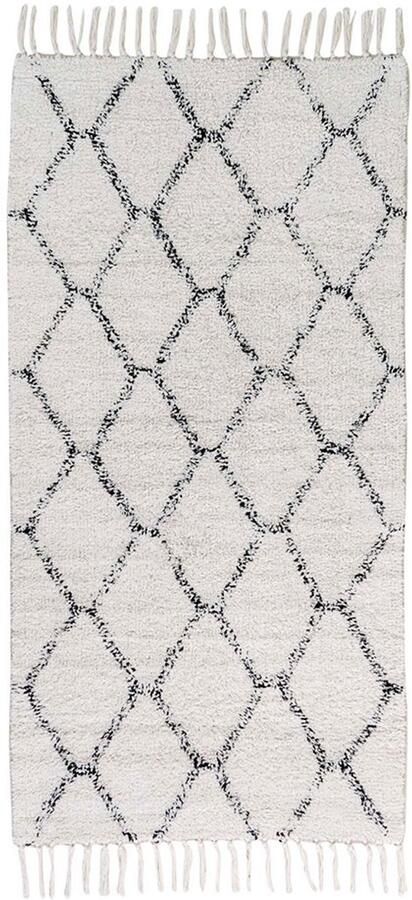 House Collection Vloerkleed 135 cm x 65 cm Freya Wit