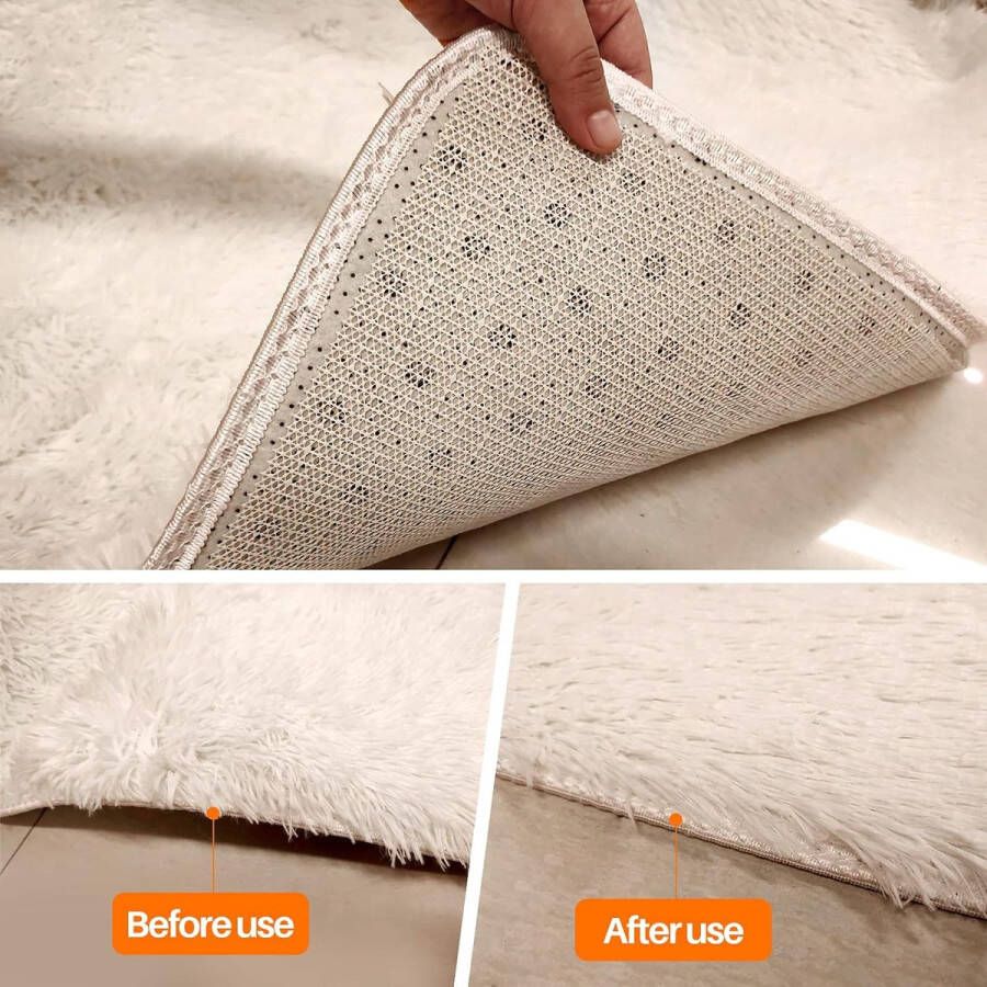 Vloerkleed antisliponderlegger 180 x 200 cm antislipmat voor tapijt pvc snijbaar antislip tapijtonderlegger voor tapijt laden planken dienblad