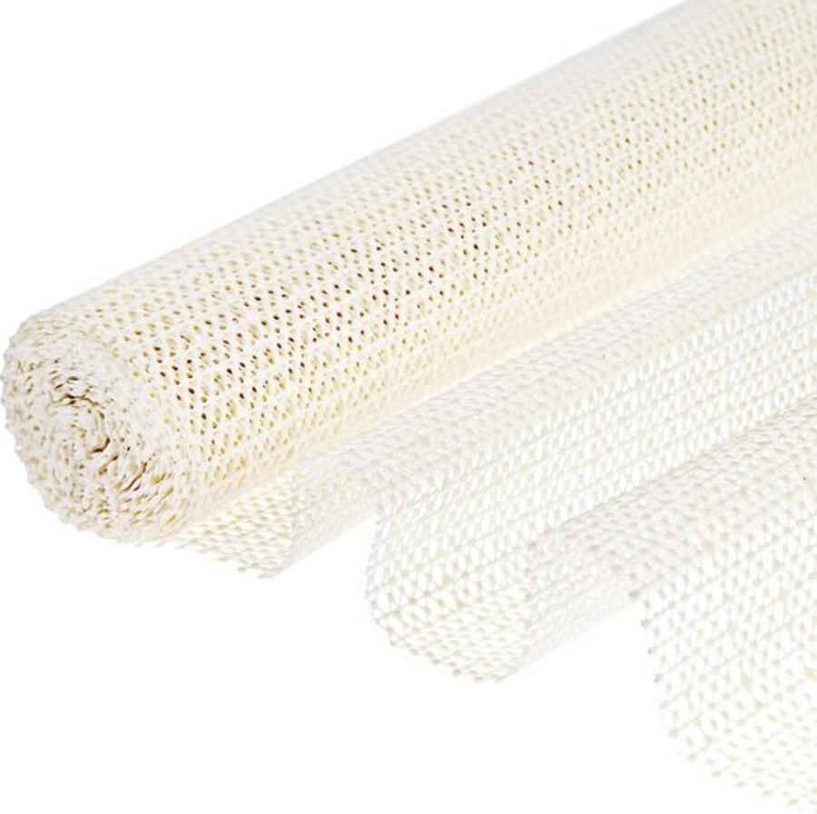 Vloerkleed antisliponderlegger 180 x 200 cm antislipmat voor tapijt pvc snijbaar antislip tapijtonderlegger voor tapijt laden planken dienblad