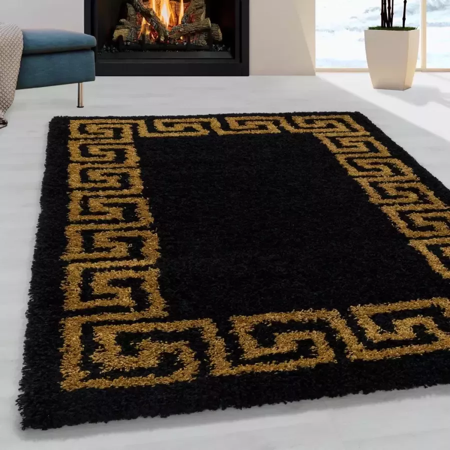 Vloerkleed Goud 200 x 290