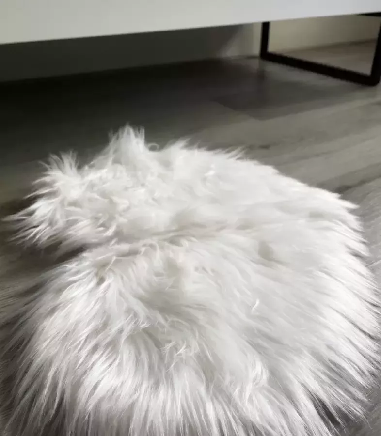 Vloerkleed Hart Fluffy kleed Wit Pluizig vloerkleed Faux Fur Kleed Decoratie Fur Wit Mat Pluizig Bont kleed Nepbont kleed Bont Vloerkleed Hartvorm Kleed Schapenvacht Vloerkleed Imitatiebont Imitatie Schapenvacht