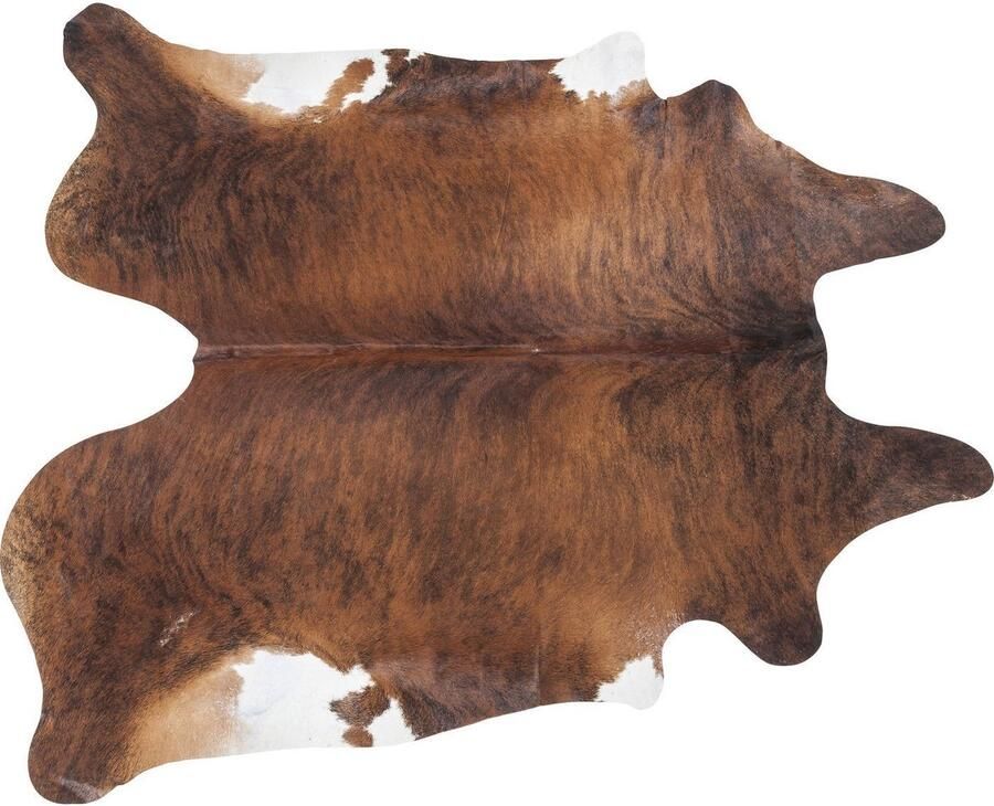 Vloerkleed Hide bruin Kare Design