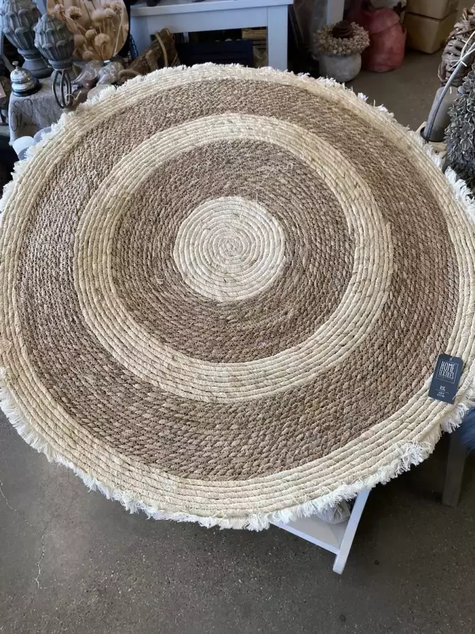 Bigbuy Home Tapijt Bruin (Ø 100 CM) - Foto 2