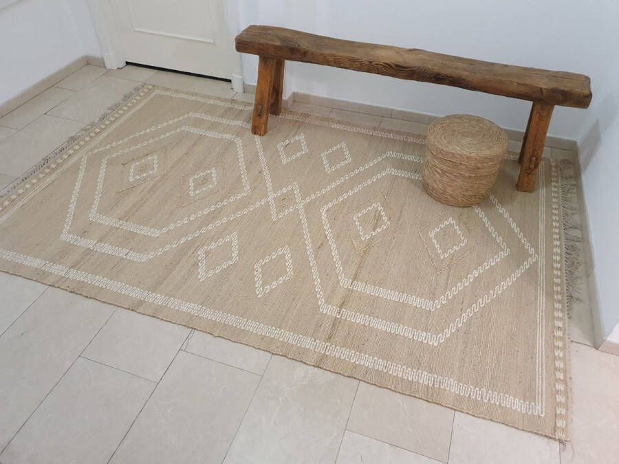 Vloerkleed jute 160x230 model ALBERNI