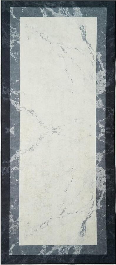 Vloerkleed Pixel Collection voor woonkamer hal wasbaar antislip keukentapijt slaapkamer tapijt modern design 80 x 200 cm vloerkleed