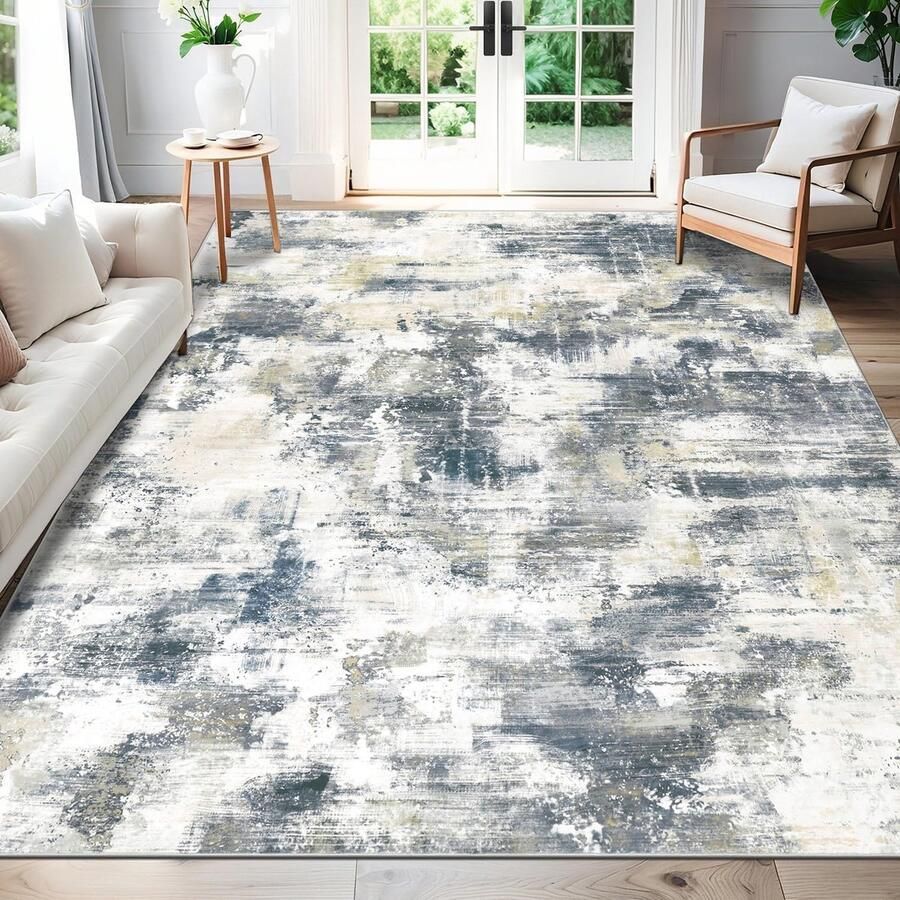 Vloerkleed voor woonkamer modern design 1 stuk 160 x 230 cm zacht